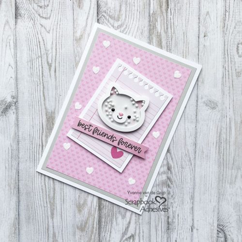 Best Friends Forever Card by Yvonne van de Grijp for Scrapbook Adhesives by 3L 