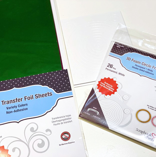 Circle Frame Birthday Card by Jennifer Ingle for Scrapbook Adhesives by 3L