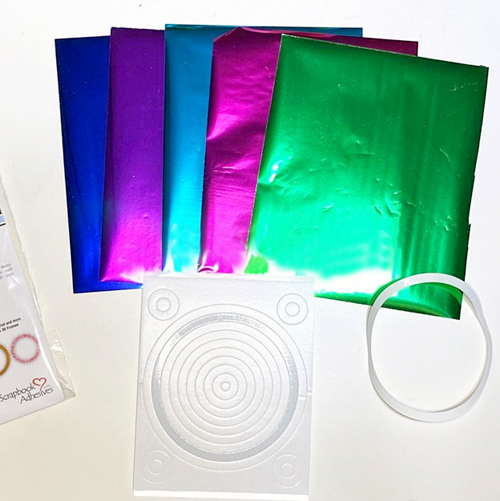 Circle Frame Birthday Card by Jennifer Ingle for Scrapbook Adhesives by 3L