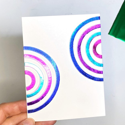 Circle Frame Birthday Card by Jennifer Ingle for Scrapbook Adhesives by 3L