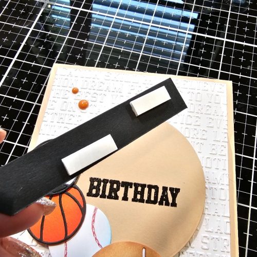 Have A Ball Birthday Card by Jamie Martin for Scrapbook Adhesives by 3L
