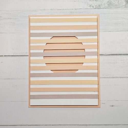 Hello Strips Card by Jamie Martin for Scrapbook Adhesives by 3L