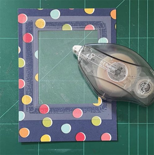 Back to School Shaker Card by Yvonne van de Grijp for Scrapbook Adhesives by 3L 