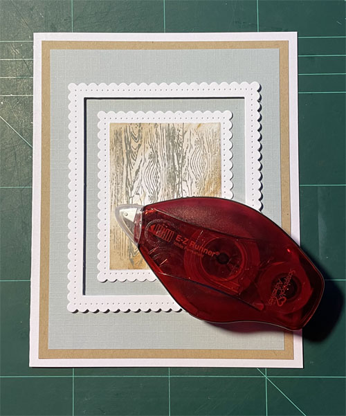 Framed Botanical Card by Yvonne van de Grijp for Scrapbook Adhesives by 3L 