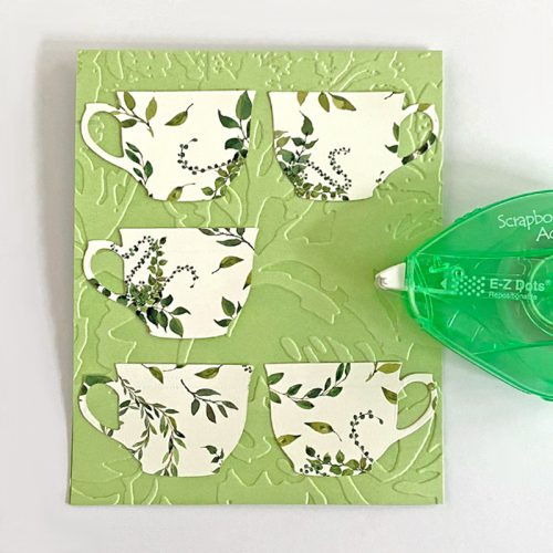 Perk Up Real Soon Card by Margie Higuchi for Scrapbook Adhesives by 3L
