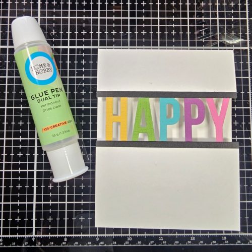 CAS Style Colorful Happy Birthday Card by Jamie Martin for Scrapbook Adhesives by 3L