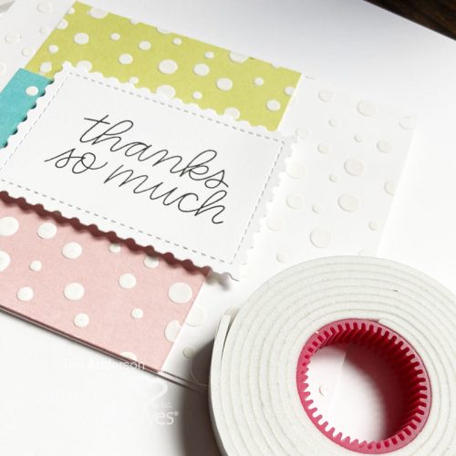 DIY Stencil Paste Tutorial by Teri Anderson for Scrapbook Adhesives by 3L 