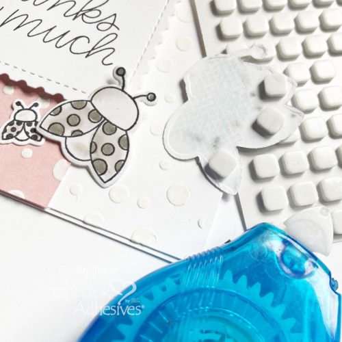 DIY Stencil Paste Tutorial by Teri Anderson for Scrapbook Adhesives by 3L 