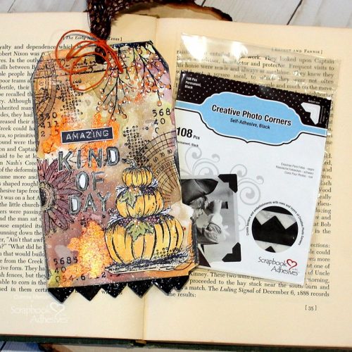 Amazing Kind of Day Fall Tag by Connie Mercer for Scrapbook Adhesives by 3L 