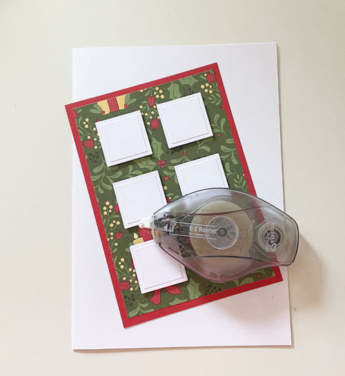 Button Christmas Card by Yvonne van de Grijp for Scrapbook Adhesives by 3L