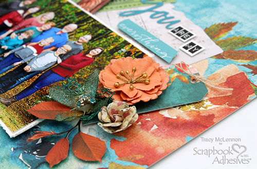 Ornate Dimensional Layout by Tracy McLennon for Scrapbook Adhesives by 3L 