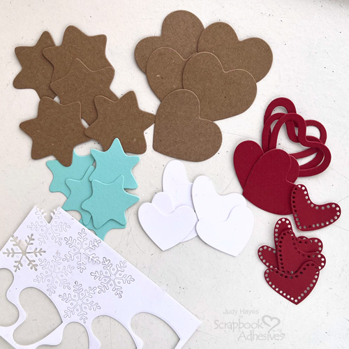 Christmas Cookie Bag Topper by Judy Hayes for Scrapbook Adhesives by 3L 