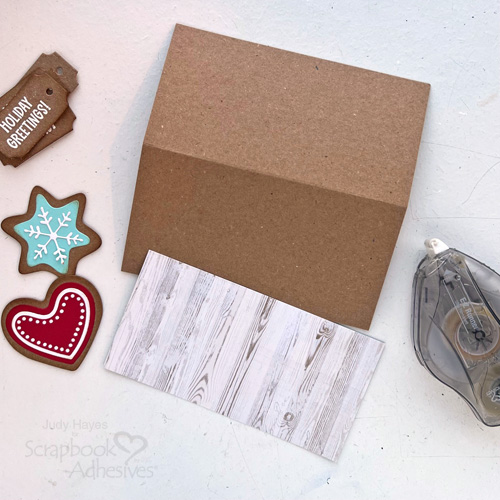 Christmas Cookie Bag Topper by Judy Hayes for Scrapbook Adhesives by 3L