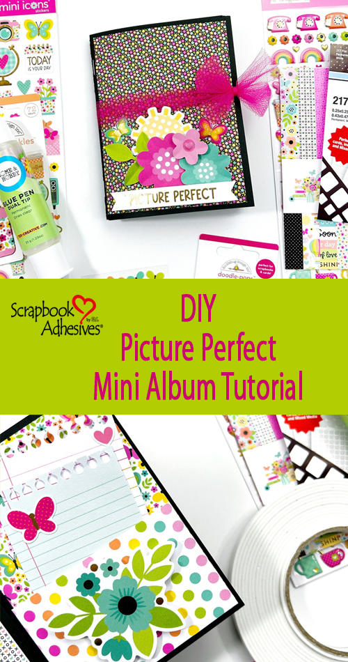 Picture Perfect Mini Album by Erica Thompson for Scrapbook Adhesives by 3L Pinterest