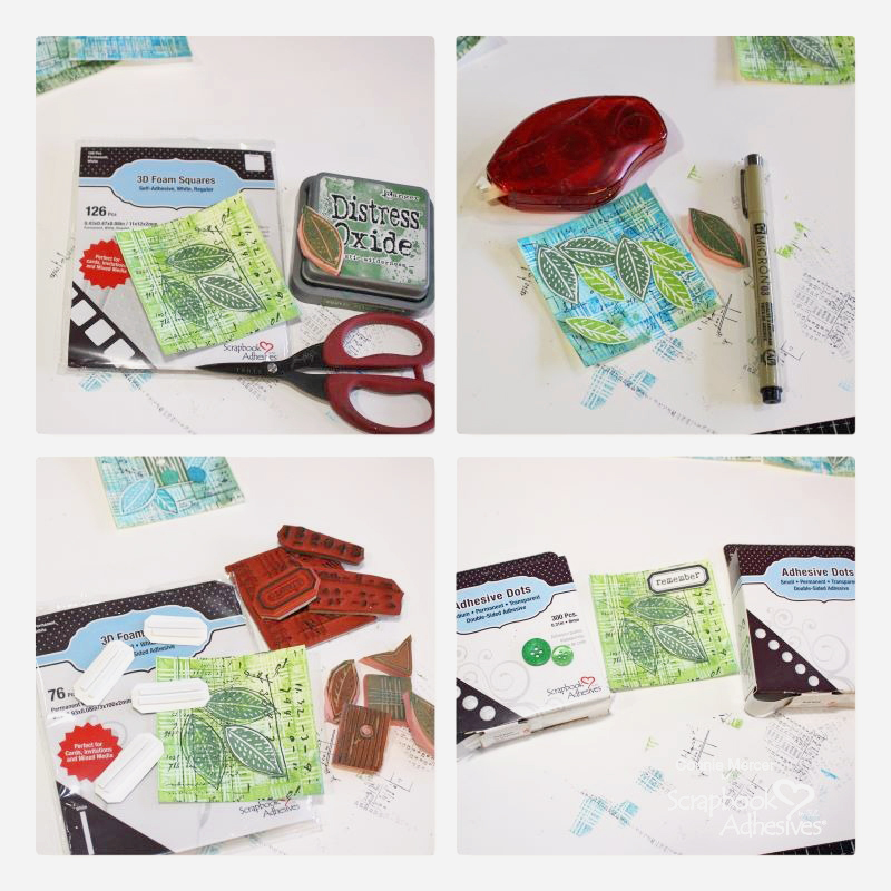 Clip-on Gift Bag Cards by Connie Mercer for Scrapbook Adhesives by 3L 