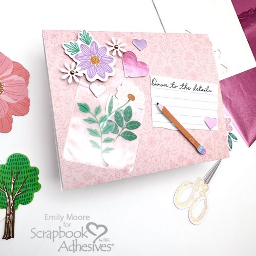 Envelope of Hearts by Emily Moore for Scrapbook Adhesives by 3L 