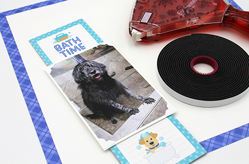 Dimensional Pet Layout by Tracy McLennon for Scrapbook Adhesives by 3L 