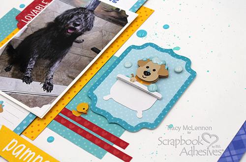 Dimensional Pet Layout by Tracy McLennon for Scrapbook Adhesives by 3L 
