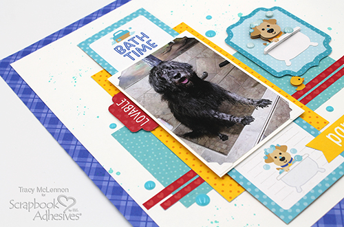 Dimensional Pet Layout by Tracy McLennon for Scrapbook Adhesives by 3L 