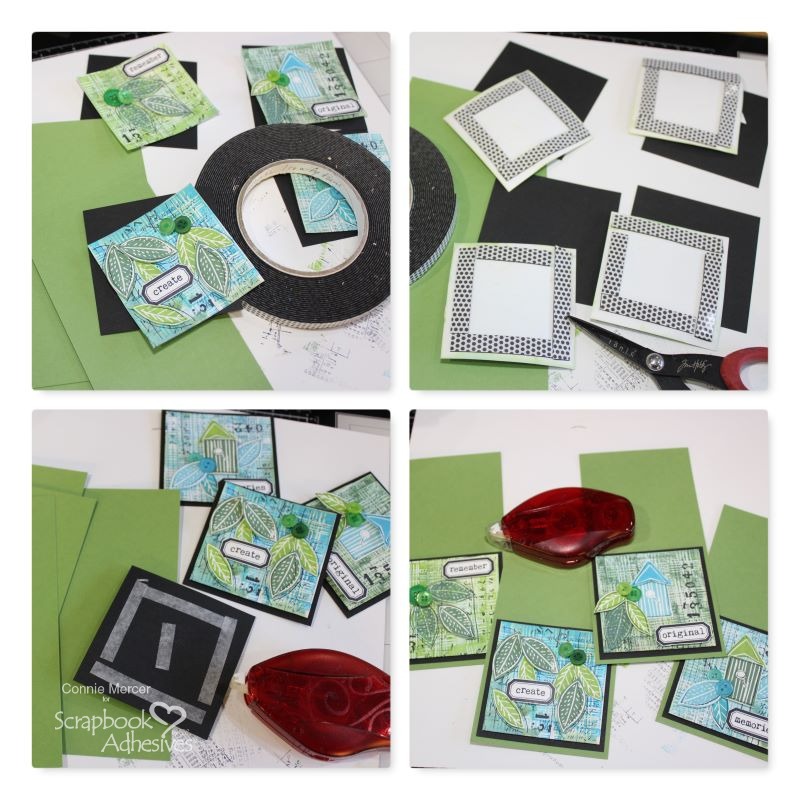 Clip-on Gift Bag Cards by Connie Mercer for Scrapbook Adhesives by 3L 