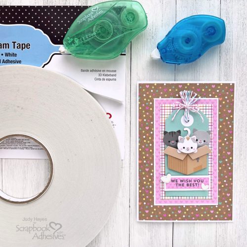Scrapbook Adhesives By 3L 3D Foam Crafty Tape 1/2 White 108