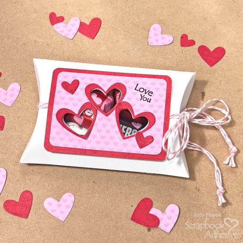 Valentine’s Day Treat Box by Judy Hayes for Scrapbook Adhesives by 3L 