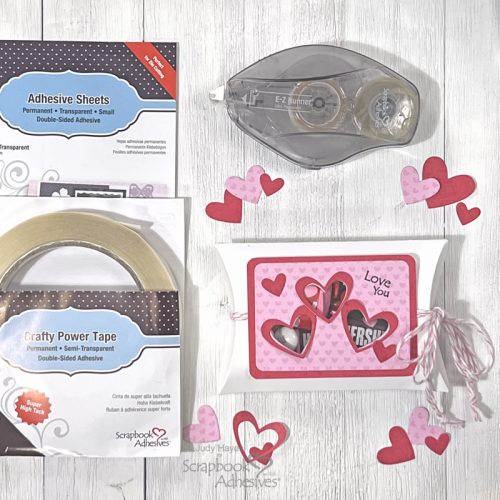 Valentine’s Day Treat Box by Judy Hayes for Scrapbook Adhesives by 3L 