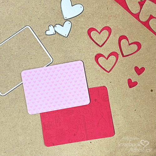 Valentine’s Day Treat Box by Judy Hayes for Scrapbook Adhesives by 3L 