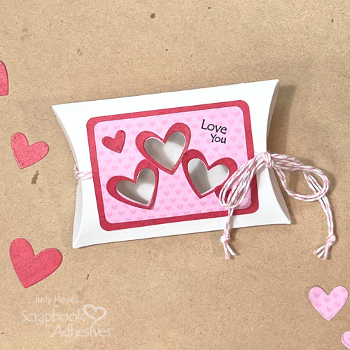 Valentine’s Day Treat Box by Judy Hayes for Scrapbook Adhesives by 3L 