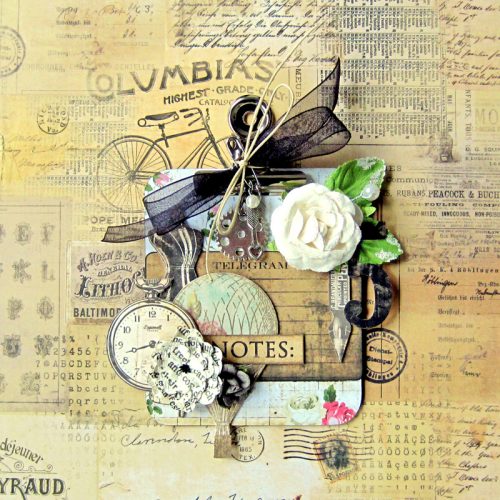 Altered Clipboard tutorial by Erica Houghton for Scrapbook Adhesives by 3L