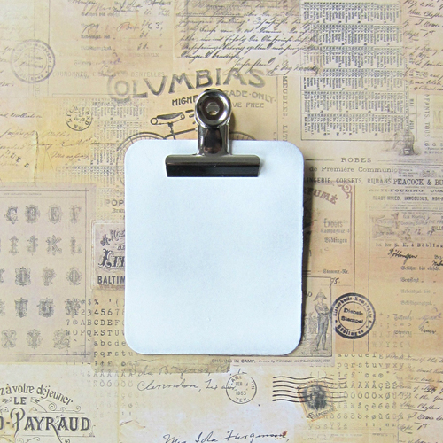 Altered Clipboard tutorial by Erica Houghton for Scrapbook Adhesives by 3L