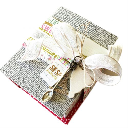 Sips and Sweets ATC Book Box by Erica Houghton for Scrapbook Adhesives by 3L 