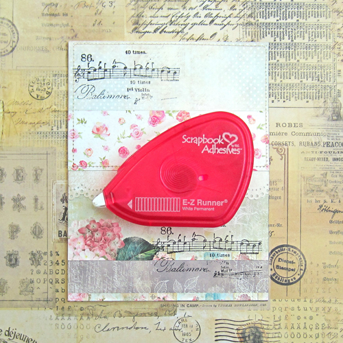 Card Duo with 3D Foam Creative Sheets Celebrate Card by Erica Houghton for Scrapbook Adhesives by 3L 