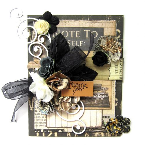 Thank You Card by Erica Houghton for Scrapbook Adhesives by 3L 