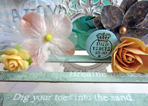Altered Bench with Crafty Foam Tape by Erica Houghton for Scrapbook Adhesives by 3L