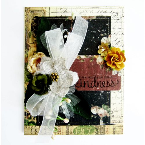 Kindness Card Number 1 by Erica Houghton for Scrapbook Adhesives by 3L 