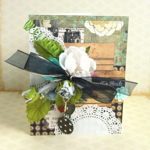 Card with MyStik® Permanent Strips and Crafty Foam Tape by Erica Houghton for Scrapbook Adhesives by 3L 