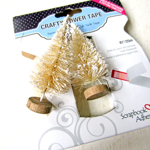 Winter Sleigh with Crafty Power Tape by Erica Houghton for Scrapbook Adhesives by 3L 