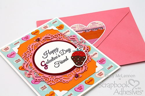 Galentine's Day Card by Tracy McLennon for Scrapbook Adhesives by 3L 