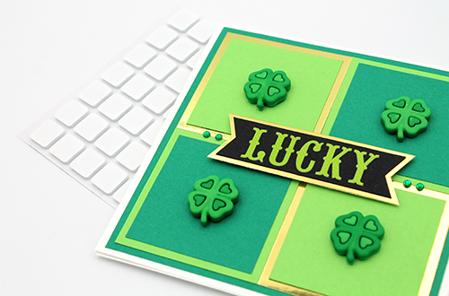 St Patrick's Day Card by Tracy McLennon for Scrapbook Adhesives by 3L 