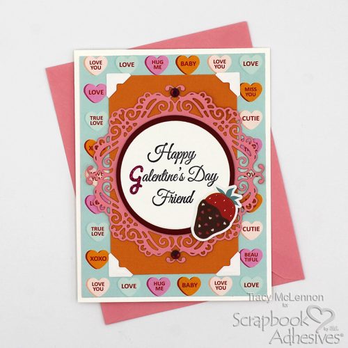 Galentine's Day Card by Tracy McLennon for Scrapbook Adhesives by 3L 