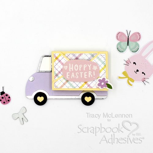 Hoppy Easter Gift Card Holder by Tracy McLennon for Scrapbook Adhesives by 3L 