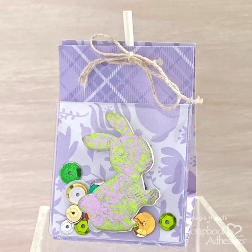 Easter Shaker Lollipop Wrap by Margie Higuchi for Scrapbook Adhesives by 3L 