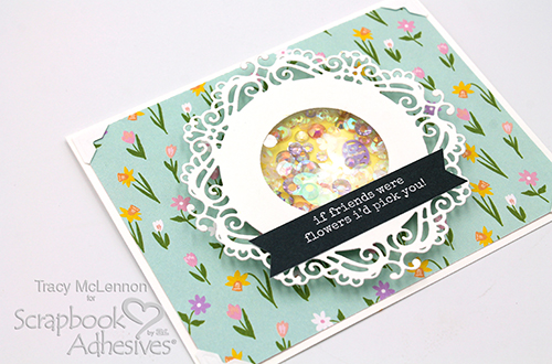 Spring Shaker Card by Tracy McLennon for Scrapbook Adhesives by 3L 