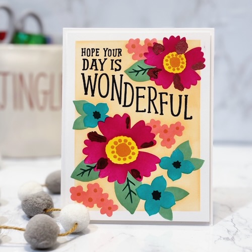 Hope Your Day is Wonderful Card by Jennifer Ingle for Scrapbook Adhesives by 3L 