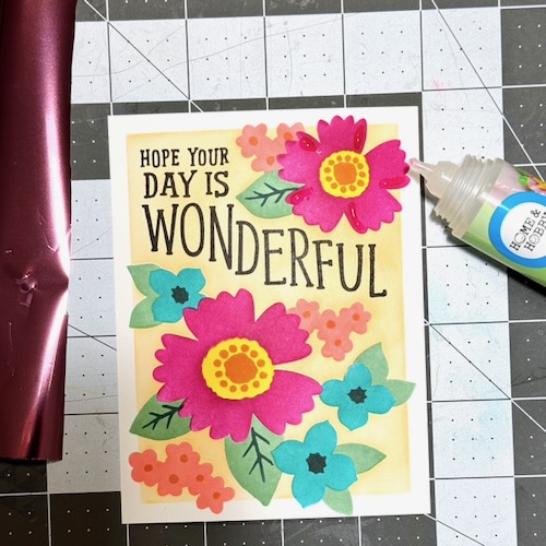 Hope Your Day is Wonderful Card by Jennifer Ingle for Scrapbook Adhesives by 3L 