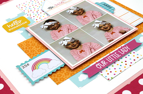 Sweet Spring Layout by Tracy McLennon for Scrapbook Adhesives by 3L 