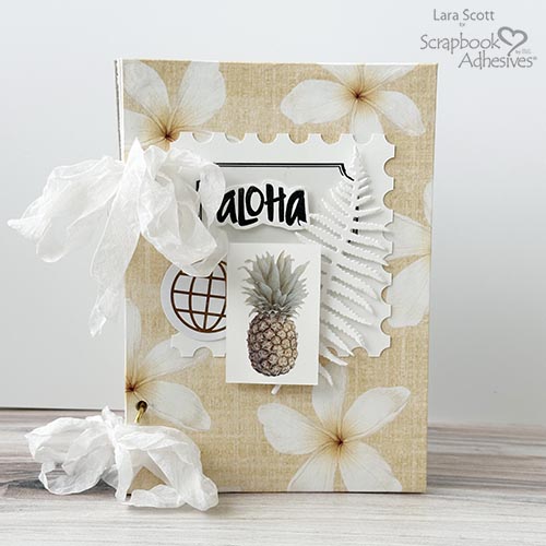 Aloha Mini Album by Lara Scott for Scrapbook Adhesives by 3L 