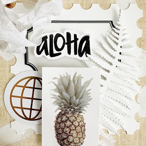 Aloha Mini Album by Lara Scott for Scrapbook Adhesives by 3L 