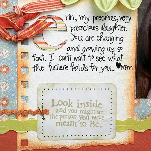Precious Daughter of Mine Scrapbook Page by Lara Scott for Scrapbook Adhesives by 3L 